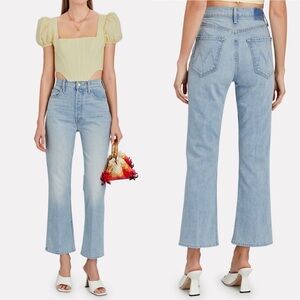 Mother superior Jeans the tripper in once again blue